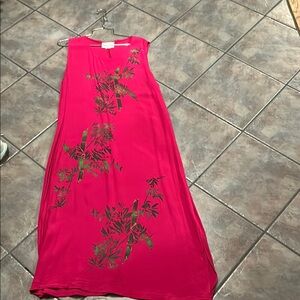 Crazy Fish Vibrant Pink Dress